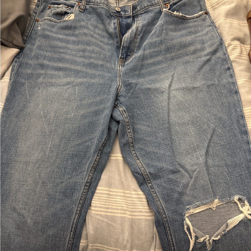 Abercrombie Curve Love ’90s Slim Straight Ultra High-Rise Jeans 👖✨